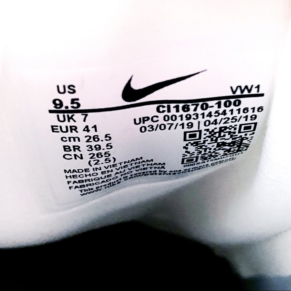 🆕 Nike Cortez G Womens Golf Shoes Sneakers White - Picture 11 of 11